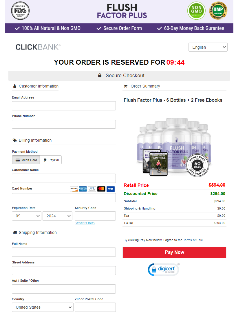 Flush Factor Plus